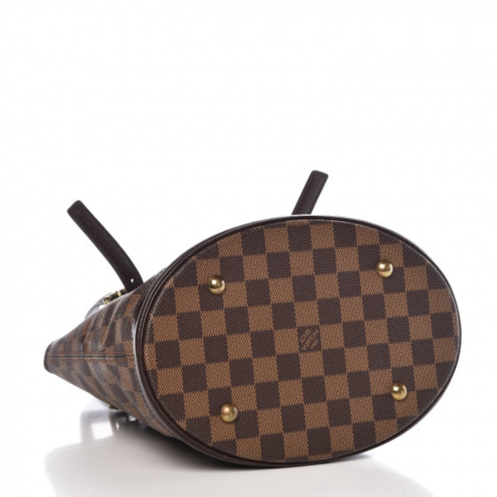 LOUIS VUITTON Damier Ebene Marais Bucket 23 - Picture 5 of 16